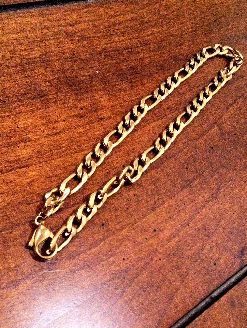 Gold-Tone Chain Bracelet